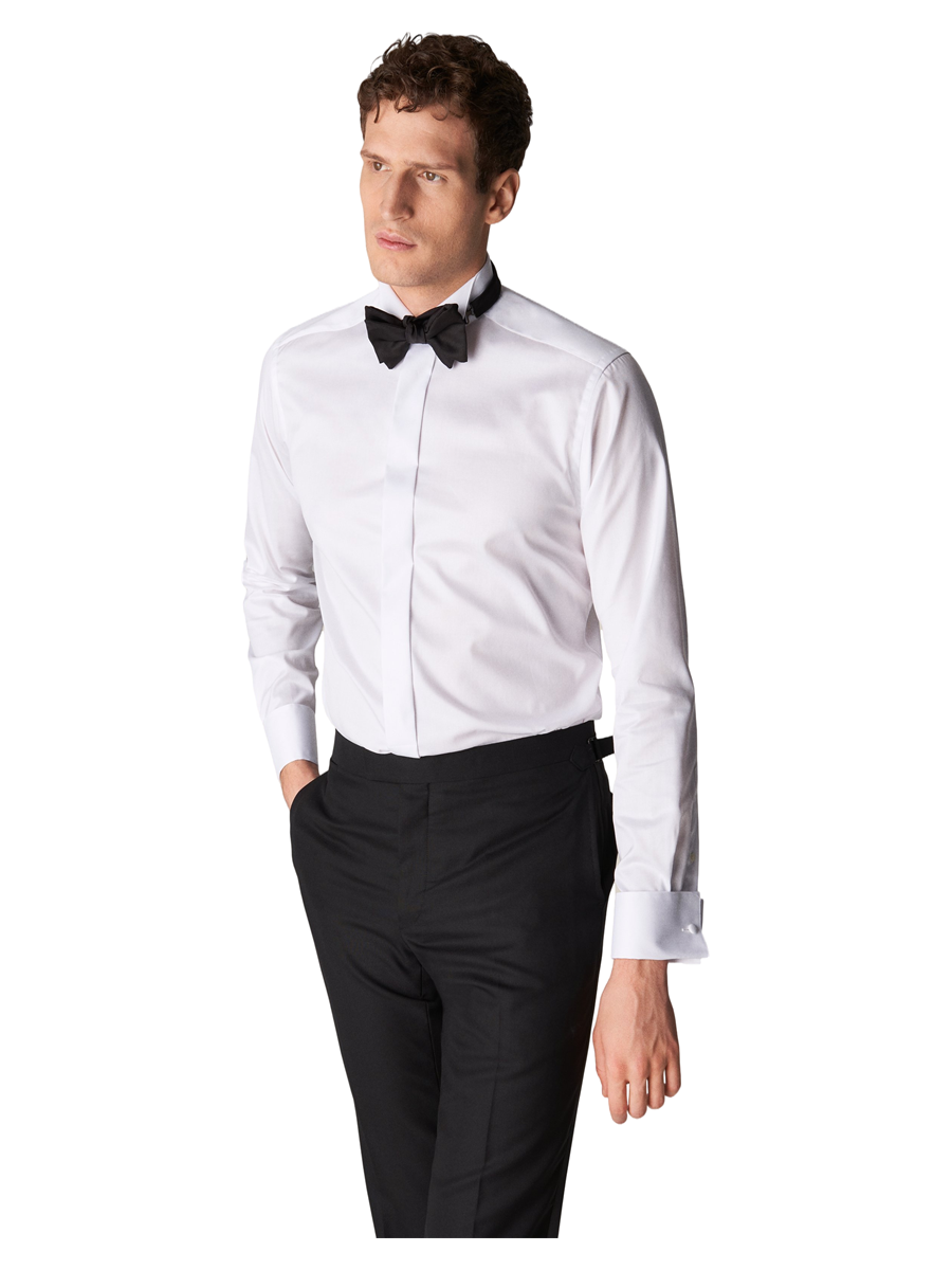 Eton "Dobbelt Manchet" Slim fit Aften Skjorte